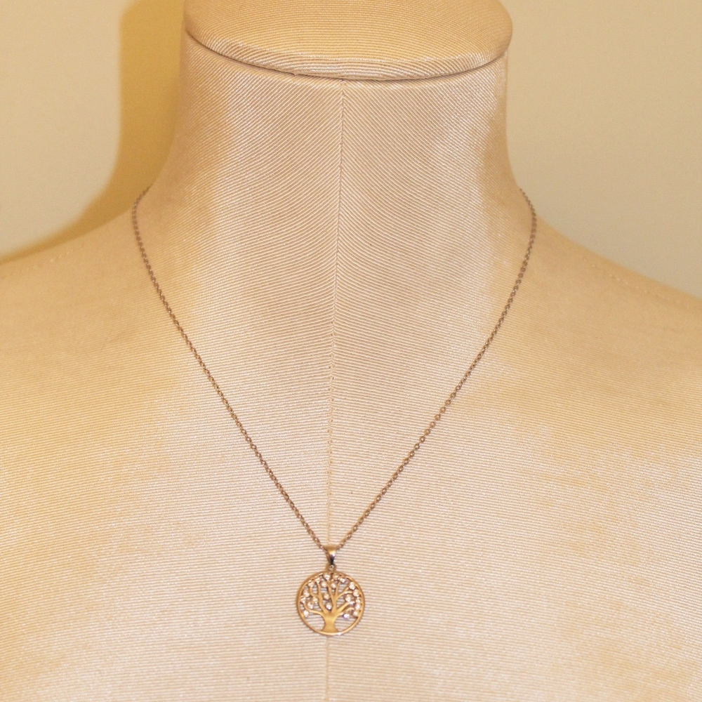 Silver Tree Necklace